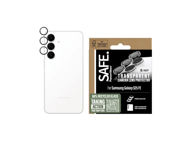 PanzerGlass SAFE. by Hoops Camera Lens Protector Transparent Sams