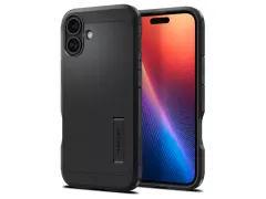 Spigen Tough Armor MagSafe iPhone 16 Plus hoesje zwart