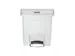 Pedaalemmer Slim Jim Step On Front Kunststof 15 Liter Wit