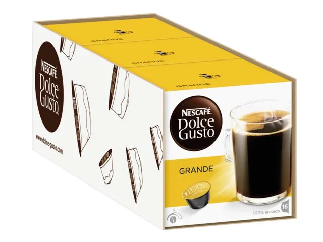 Koffiecups Dolce Gusto grande 16 stuks