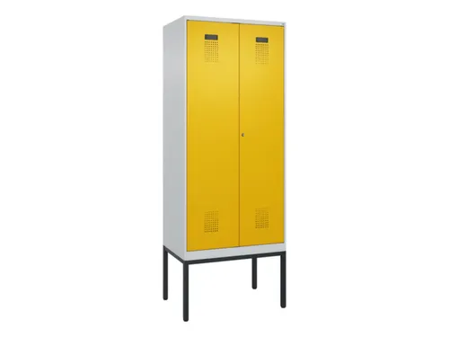 locker voor scheiding van kleding,HxBxD 2120x800x500mm,2vak