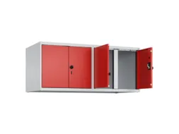 opzetkast,v. locker voor scheiding van kleding,4vak.,vak B 300mm