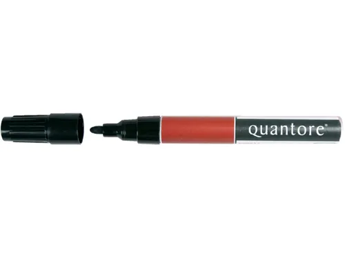 Quantore Permanent marker rond 1-1.5mm zwart