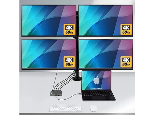 USB-C TO Quad HDMI Adapter