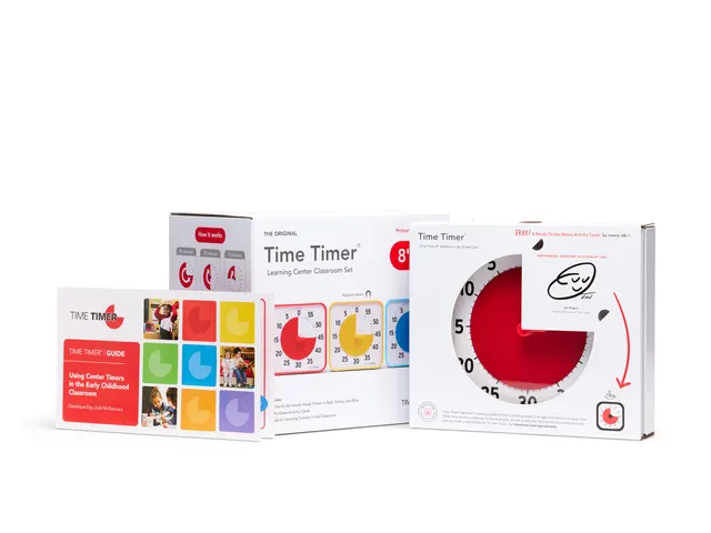 Time Timer medium classroom set secondaire