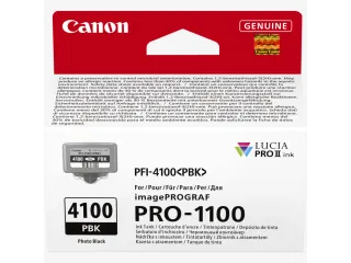 6777C001 Canon PFI4100PBK IPF inkt foto zwart - 1