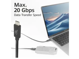 Kabel ACT USB-C 4.0 20Gbps Thunderbolt 3 2m - 4