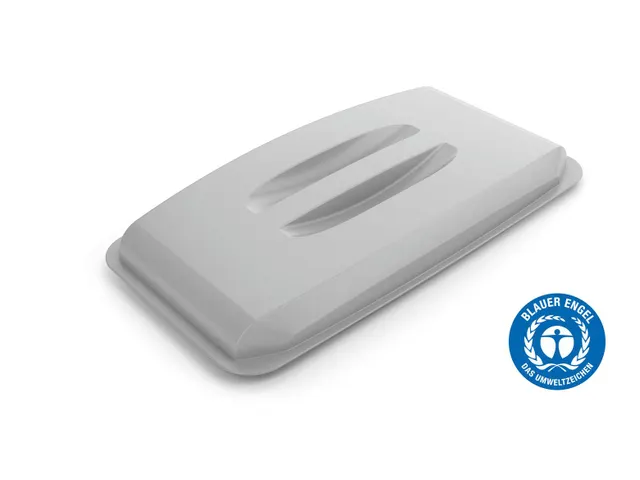 Deksel ECO voor DURABIN Grijs 60 Liter rechthoekig