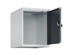 opzetkast,v. locker,1vak.,vak B 400mm,HxBxD 500x400x500mm,draaigrendel