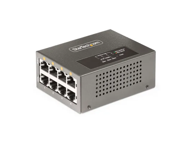 4-poorts Multi-Gigabit PoE++ injector 5G/2.5G/1G Ethernet PoE injector