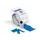Detectaplast Dispenser met snijrand voor rol 5mtr/6cm incl rol Univers