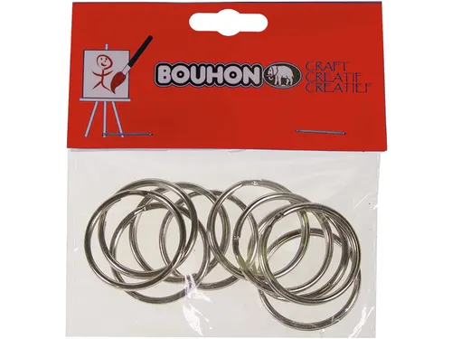 Sleutelring, 25 Mm, Blister Van 10 Stuks