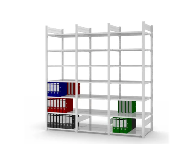 dossierstelling,aanbouwveld,HxBxD 2350x1010x335mm,vaklast 60kg