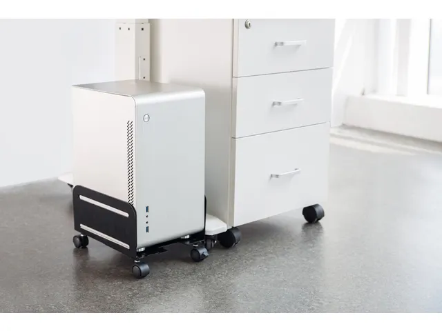 Neomounts CPU-M100BLACK CPU/PC houder - max 10 kg - b 12-21 cm - unive
