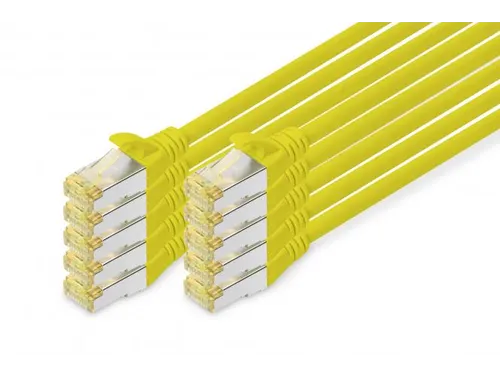 CAT 6A S/FTP PATCH CORD 10P AWG 26/7 1m