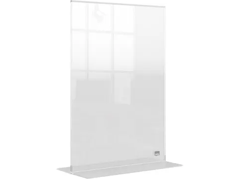 Premium Plus acryl informatiebord, met voet, ft A4