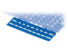 Randlijst Hd-pe Lxbxh 400x110x25mm Blauw