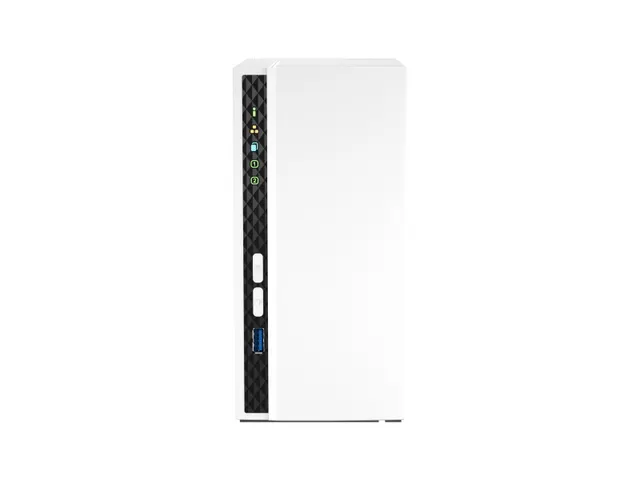 QNAP 2 x 3.5 inch, ARM 4-core Cortex-A55, 2 GB RAM, 4 GB Flash NAS