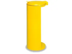 Afvalverzamelaar 120 Liter 900x450mm Klemring Verzinkt Ral1023