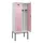 locker voor scheiding van kleding,HxBxD 2120x800x500mm,2vak