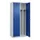 locker voor scheiding van kleding,HxBxD 1850x800x500mm,2vak