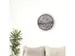 Wandklok Nextime dia 40cm Paars Hout Yogi