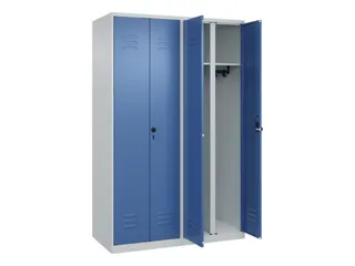 locker voor scheiding van kleding,HxBxD 1850x1200x500mm,4vak - 2