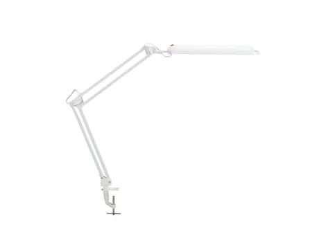 Bureaulamp LED MAULatlantic Wit met tafelklem