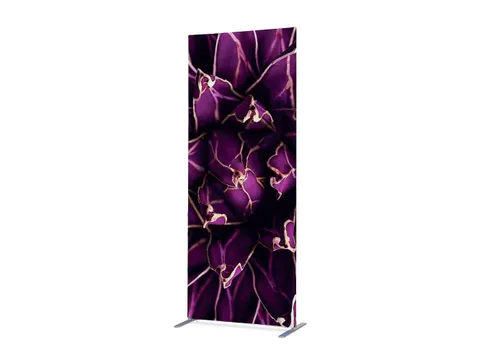 Scheidingswand Textiel Deco 85x200cm Cactus Paars