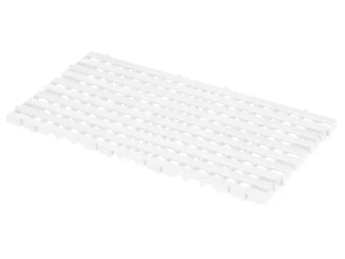 Roostertegel Hd-pe Lxbxh 800x400x25mm Wit