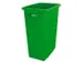 collecteur de recyclage,60l,HxlxP 580x320x460mm,corps PP vert,plein