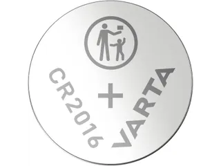 Batterij Varta knoopcel CR2016 lithium blister à 1stuk - 2