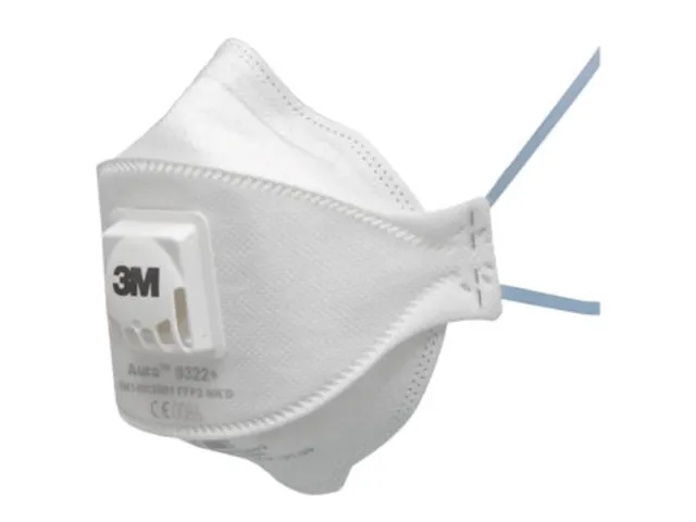 3M Aura 9322+ stofmasker FFP2 NR D met uitademventiel