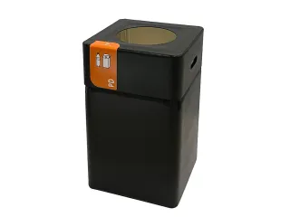 Afvalbak Blackline PD 75 liter Zwart - 1