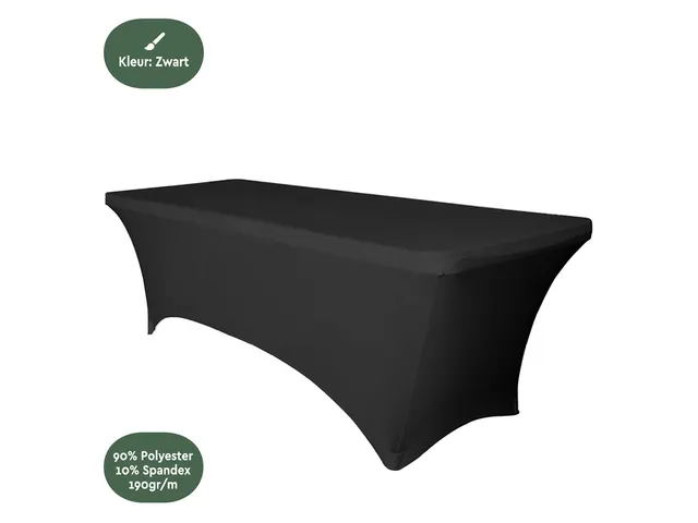 Housse de table BRASQ 183x76x74cm noir