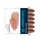 Inktpatronen Schneider pastel Cognac doos 6st.