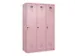 locker voor scheiding van kleding,HxBxD 1850x1200x500mm,3vak