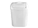 Euro Products Quartz 441408 Hygienebak Afvalbak mat wit 8 liter