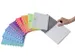 Schrift Adoc A5 ruit 5x5mm 144 pagina's 90gr transparant assorti