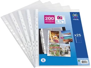 Viquel Geperforeerde Showtas A4 Voor Foto's 11-Gaats - 1
