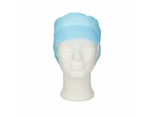 Pp Non Woven Pet Met Klep Blauw 'peak Cap' 1000 Stuks