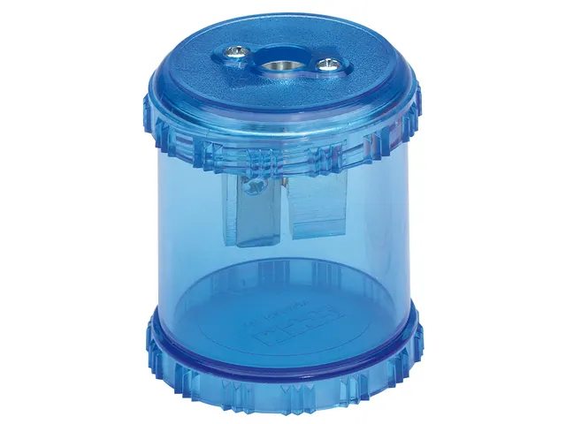 Puntenslijpe enkel M+R Retro tonmodel plastic. display 10 stuks assort