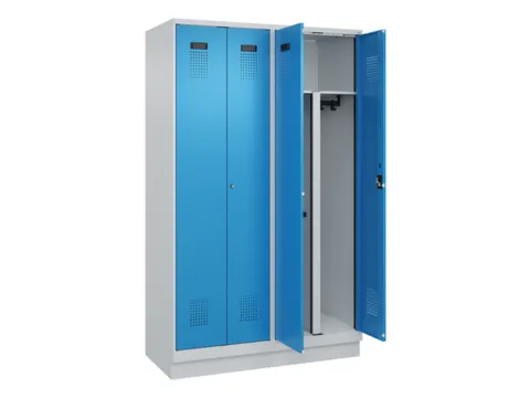 PBM-locker,HxBxD 1950x1200x500mm,4vak,vak B 300mm,cil.-slot
