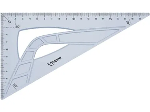 winkelhaak Geometric 21 cm, 60°