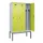 locker voor scheiding van kleding,HxBxD 2120x1200x500mm,3vak