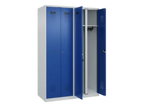 locker voor scheiding van kleding,HxBxD 1850x1200x500mm,4vak