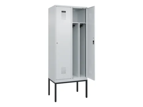 locker voor scheiding van kleding,HxBxD 2120x800x500mm,2vak