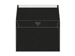 Envelop C5 162x229mm plakstrip Zwart, doos 250 stuks