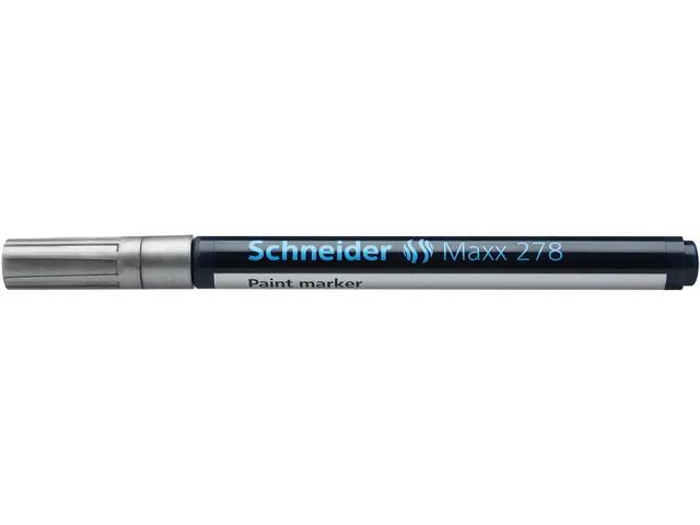 Lakmarker Schneider Maxx 278 0.8mm Zilver
