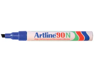 Viltstift Artline 90 Schuin 2-5mm Blauw - 2
